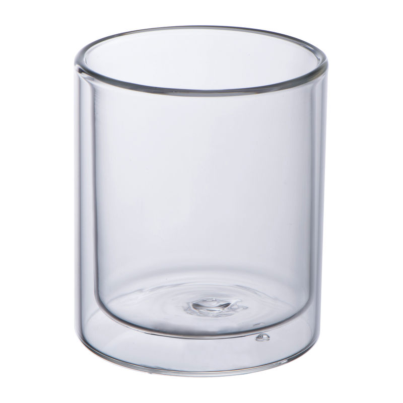 Duplafalú üvegpohár, 200ml
